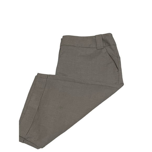 Worthington Short Modern Fit Women's Size 18 Tan Checked Cuffed Bermuda - Picture 4 of 10